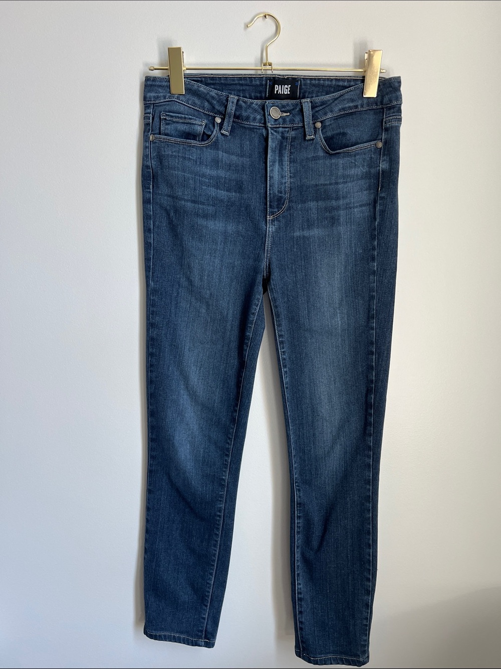 PAIGE | HOXTON ANKLE Indigo Skinny Jeans Size 29